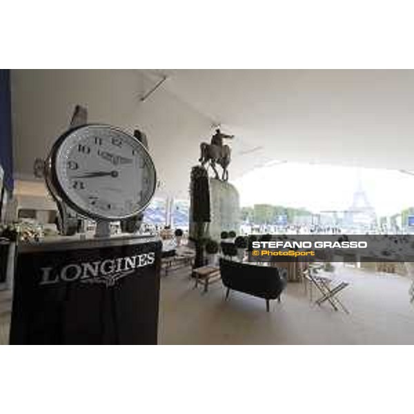 LGCT of Paris - A view of the VIP lounge and the food service - Paris , Champ de Mars - 1 July 2017 - ph.Mario Grassia/LGCT