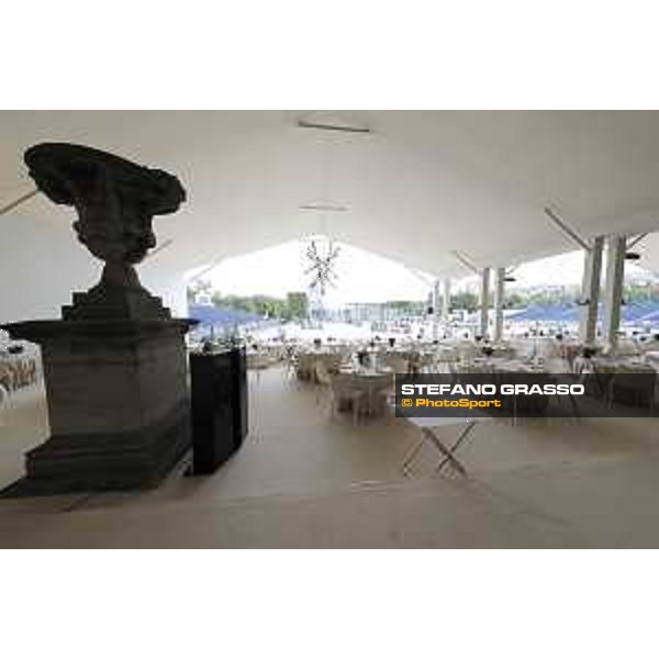 LGCT of Paris - A view of the VIP lounge and the food service - Paris , Champ de Mars - 1 July 2017 - ph.Mario Grassia/LGCT