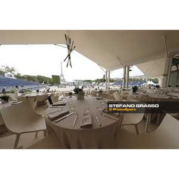 LGCT of Paris - A view of the VIP lounge and the food service - Paris , Champ de Mars - 1 July 2017 - ph.Mario Grassia/LGCT