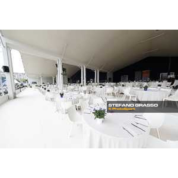LGCT of Paris - A view of the VIP lounge and the food service - Paris , Champ de Mars - 1 July 2017 - ph.Mario Grassia/LGCT