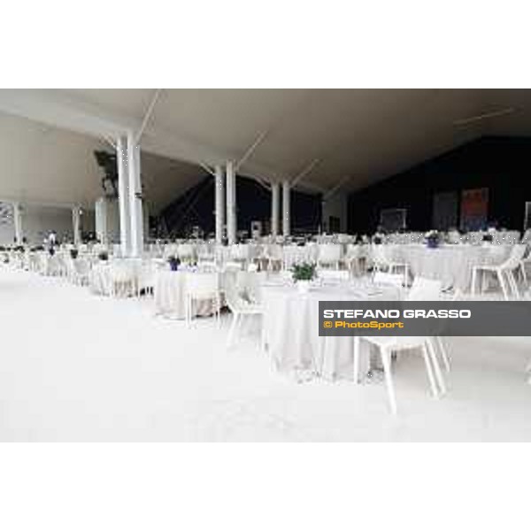 LGCT of Paris - A view of the VIP lounge and the food service - Paris , Champ de Mars - 1 July 2017 - ph.Mario Grassia/LGCT