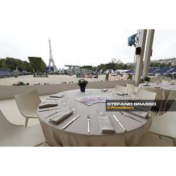 LGCT of Paris - A view of the VIP lounge and the food service - Paris , Champ de Mars - 1 July 2017 - ph.Mario Grassia/LGCT
