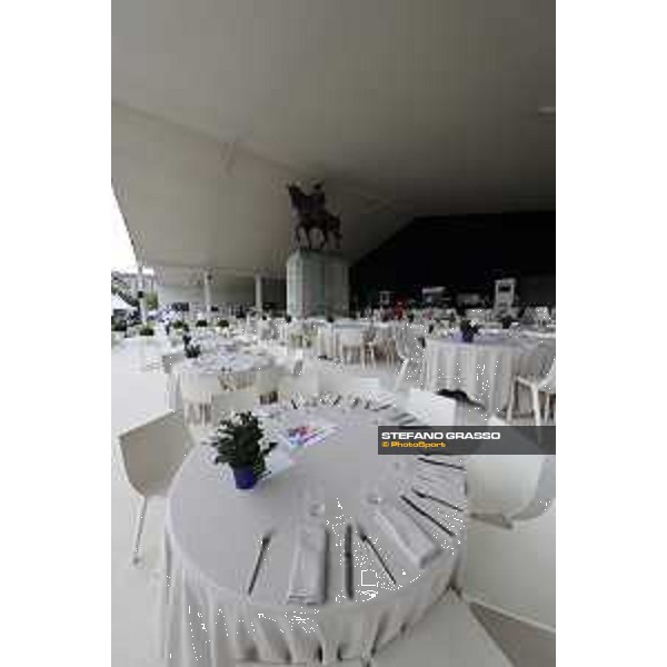 LGCT of Paris - A view of the VIP lounge and the food service - Paris , Champ de Mars - 1 July 2017 - ph.Mario Grassia/LGCT