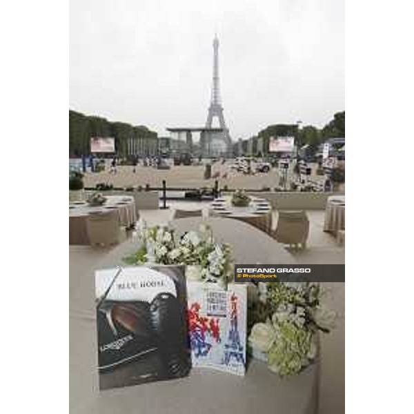 LGCT of Paris - A view of the VIP lounge and the food service - Paris , Champ de Mars - 1 July 2017 - ph.Mario Grassia/LGCT