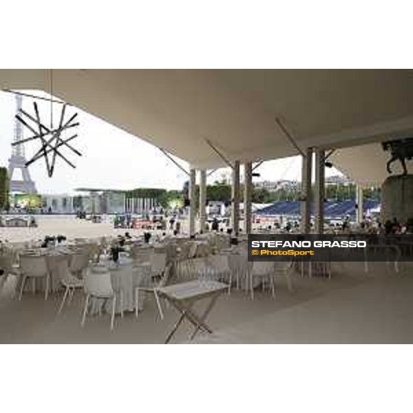LGCT of Paris - A view of the VIP lounge and the food service - Paris , Champ de Mars - 1 July 2017 - ph.Mario Grassia/LGCT