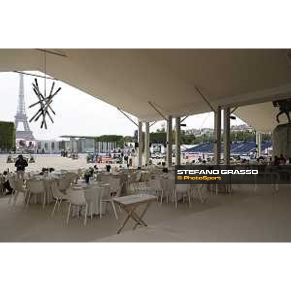LGCT of Paris - A view of the VIP lounge and the food service - Paris , Champ de Mars - 1 July 2017 - ph.Mario Grassia/LGCT