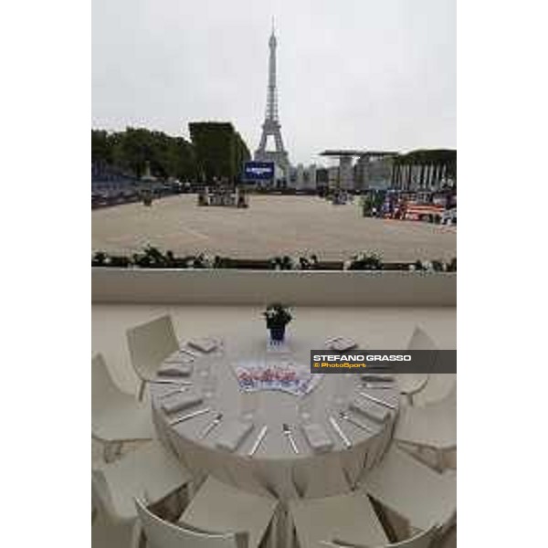 LGCT of Paris - A view of the VIP lounge and the food service - Paris , Champ de Mars - 1 July 2017 - ph.Mario Grassia/LGCT