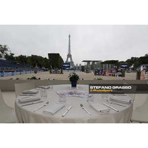 LGCT of Paris - A view of the VIP lounge and the food service - Paris , Champ de Mars - 1 July 2017 - ph.Mario Grassia/LGCT