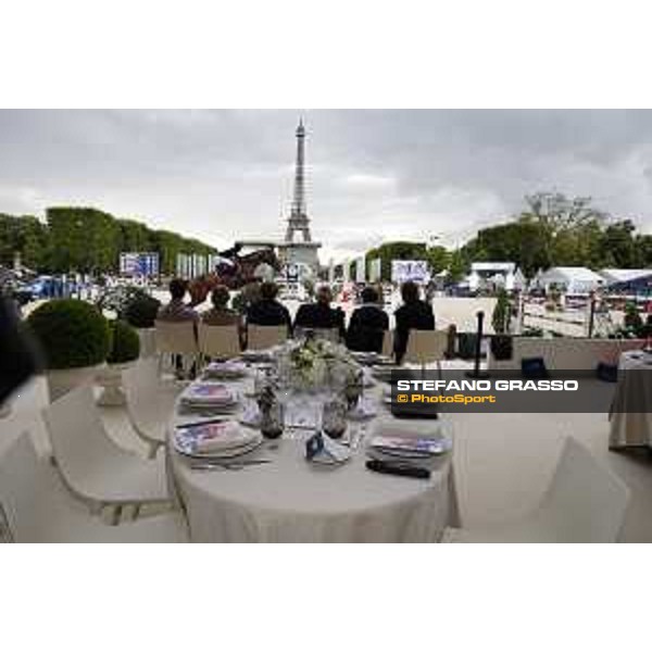 LGCT of Paris - A view of the VIP lounge and the food service - Paris , Champ de Mars - 30 June 2017 - ph.Mario Grassia/LGCT