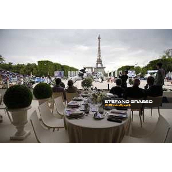 LGCT of Paris - A view of the VIP lounge and the food service - Paris , Champ de Mars - 30 June 2017 - ph.Mario Grassia/LGCT