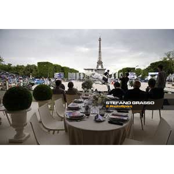 LGCT of Paris - A view of the VIP lounge and the food service - Paris , Champ de Mars - 30 June 2017 - ph.Mario Grassia/LGCT