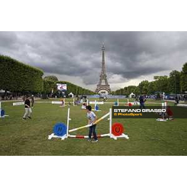 LGCT of Paris - Massimo Dutti kids center - Paris , Champ de Mars - 30 June 2017 - ph.Mario Grassia/LGCT