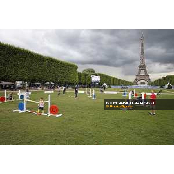 LGCT of Paris - Massimo Dutti kids center - Paris , Champ de Mars - 30 June 2017 - ph.Mario Grassia/LGCT