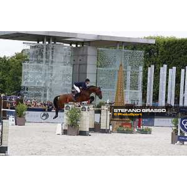 LGCT of Paris - Class 11 - Eduardo Menezes on Chacgrano - Paris , Champ de Mars - 1 July 2017 - ph.Stefano Grasso/LGCT