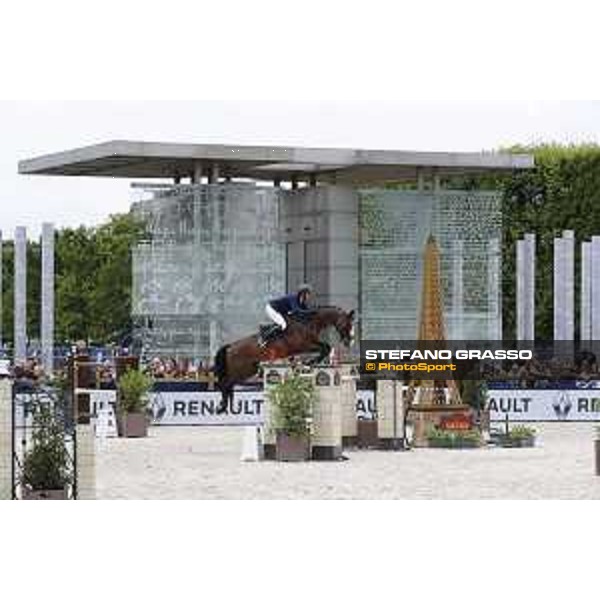 LGCT of Paris - Class 11 - Mathieu Billot on Shiva d’Amaury - Paris , Champ de Mars - 1 July 2017 - ph.Stefano Grasso/LGCT