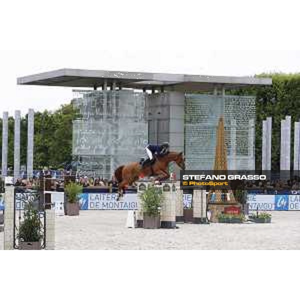 LGCT of Paris - Class 11 - Julien Epaillard on Usual Suspect d’Auge - Paris , Champ de Mars - 1 July 2017 - ph.Stefano Grasso/LGCT