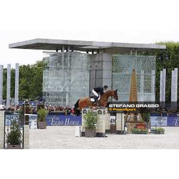 LGCT of Paris - Class 11 - Jos Verlooy on Domino - Paris , Champ de Mars - 1 July 2017 - ph.Stefano Grasso/LGCT