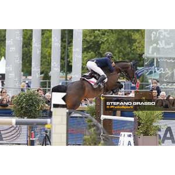 LGCT of Paris - Class 11 - Bertram Allen on Izzy by Picobello - Paris , Champ de Mars - 1 July 2017 - ph.Stefano Grasso/LGCT