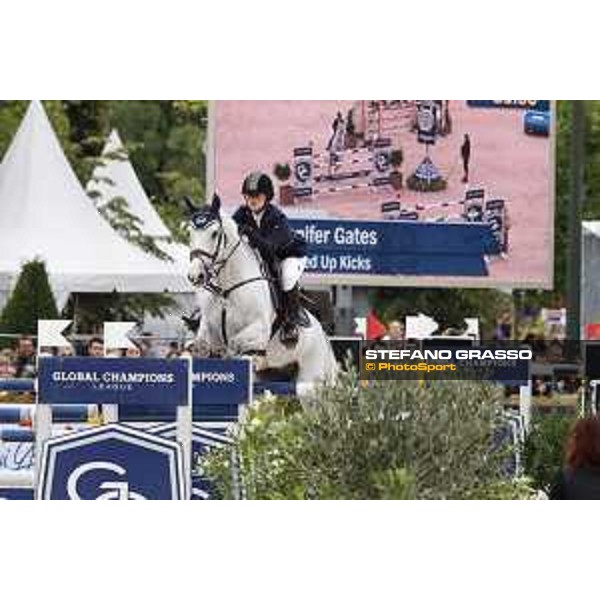 LGCT of Paris - Class 11 - Jennifer Gates on Pumped Up Kicks - Paris , Champ de Mars - 1 July 2017 - ph.Stefano Grasso/LGCT