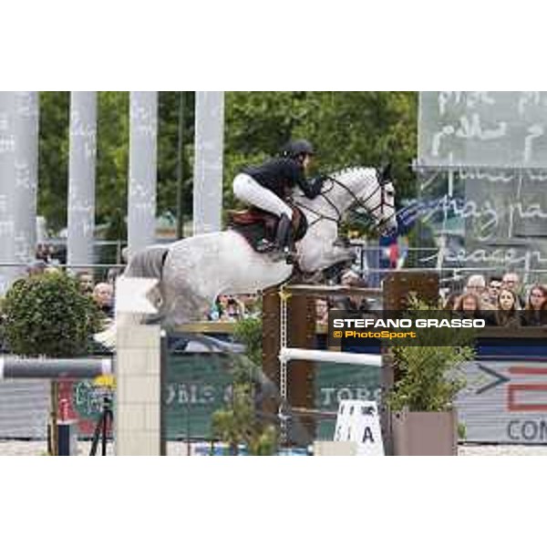 LGCT of Paris - Class 11 - Laura Kraut on Confu - Paris , Champ de Mars - 1 July 2017 - ph.Stefano Grasso/LGCT