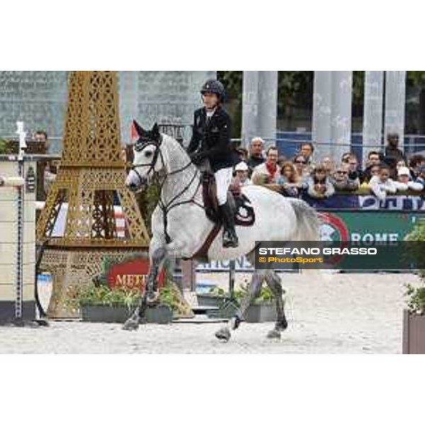 LGCT of Paris - Class 11 - Laura Kraut on Confu - Paris , Champ de Mars - 1 July 2017 - ph.Stefano Grasso/LGCT