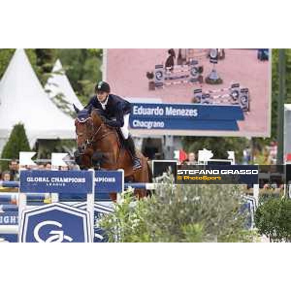 LGCT of Paris - Class 11 - Eduardo Menezes on Chacgrano - Paris , Champ de Mars - 1 July 2017 - ph.Stefano Grasso/LGCT