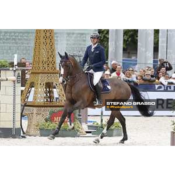 LGCT of Paris - Class 11 - Mathieu Billot on Shiva d’Amaury - Paris , Champ de Mars - 1 July 2017 - ph.Stefano Grasso/LGCT