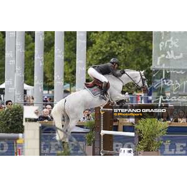 LGCT of Paris - Class 11 - Philippe Rozier on Rahotep de Toscane - Paris , Champ de Mars - 1 July 2017 - ph.Stefano Grasso/LGCT