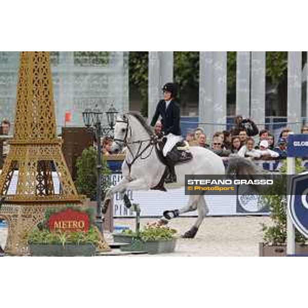 LGCT of Paris - Class 11 - Jessica Springsteen on Cynar V. - Paris , Champ de Mars - 1 July 2017 - ph.Stefano Grasso/LGCT