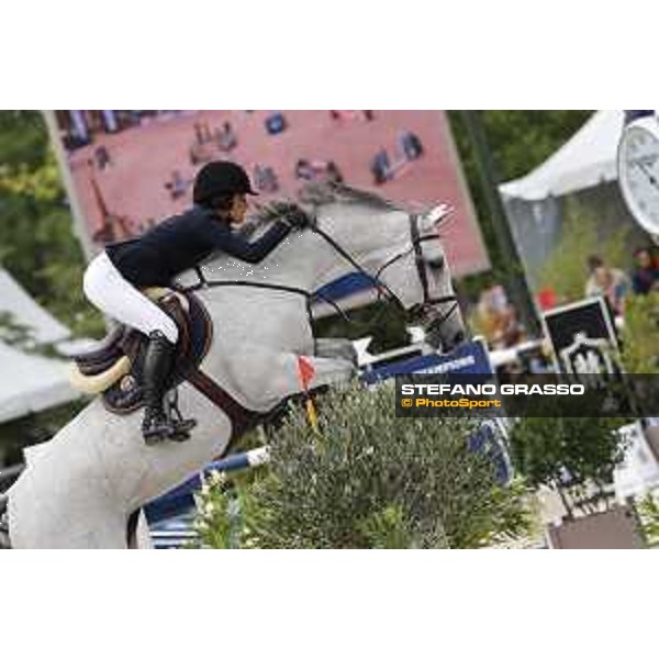 LGCT of Paris - Class 11 - Jessica Springsteen on Cynar V. - Paris , Champ de Mars - 1 July 2017 - ph.Stefano Grasso/LGCT