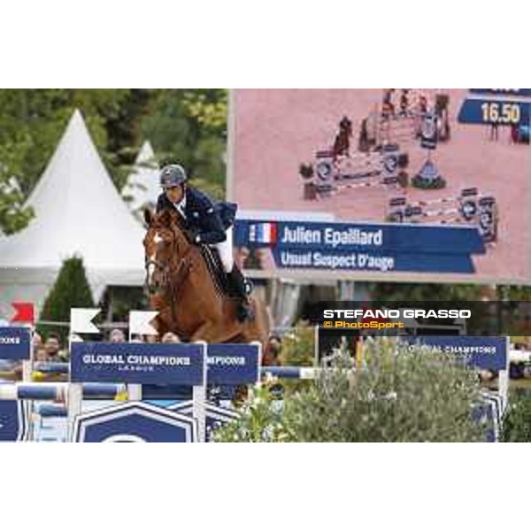 LGCT of Paris - Class 11 - Julien Epaillard on Usual Suspect d’Auge - Paris , Champ de Mars - 1 July 2017 - ph.Stefano Grasso/LGCT