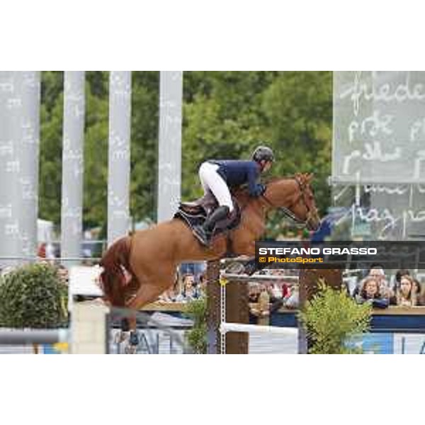 LGCT of Paris - Class 11 - Julien Epaillard on Usual Suspect d’Auge - Paris , Champ de Mars - 1 July 2017 - ph.Stefano Grasso/LGCT