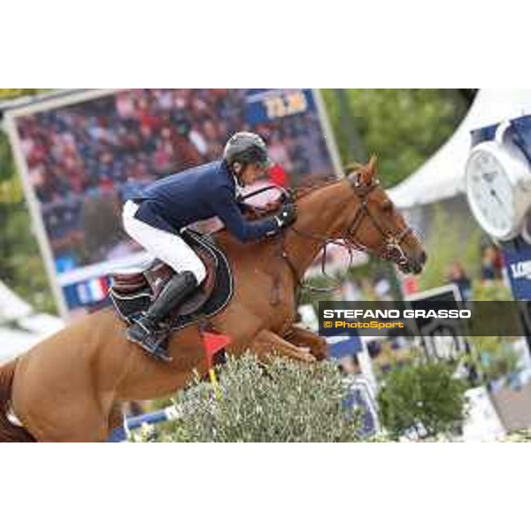 LGCT of Paris - Class 11 - Julien Epaillard on Usual Suspect d’Auge - Paris , Champ de Mars - 1 July 2017 - ph.Stefano Grasso/LGCT
