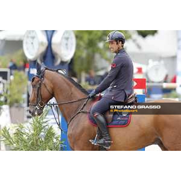 LGCT of Paris - Class 11 - Emilio Bicocchi on Sassicaia Ares - Paris , Champ de Mars - 1 July 2017 - ph.Stefano Grasso/LGCT