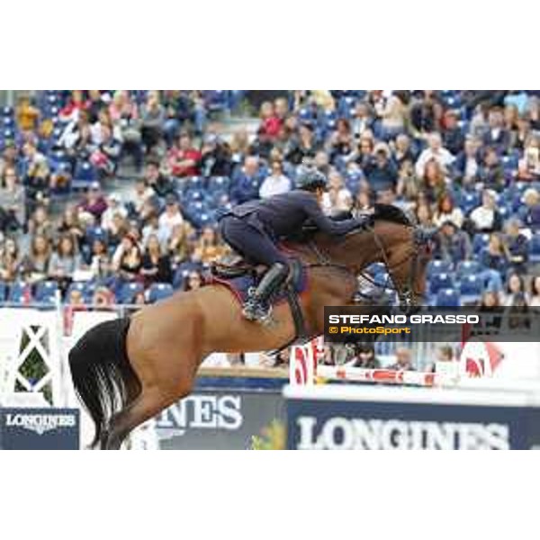 LGCT of Paris - Class 11 - Emilio Bicocchi on Sassicaia Ares - Paris , Champ de Mars - 1 July 2017 - ph.Stefano Grasso/LGCT