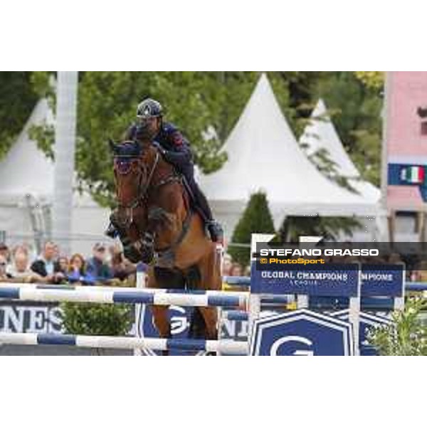 LGCT of Paris - Class 11 - Emilio Bicocchi on Sassicaia Ares - Paris , Champ de Mars - 1 July 2017 - ph.Stefano Grasso/LGCT