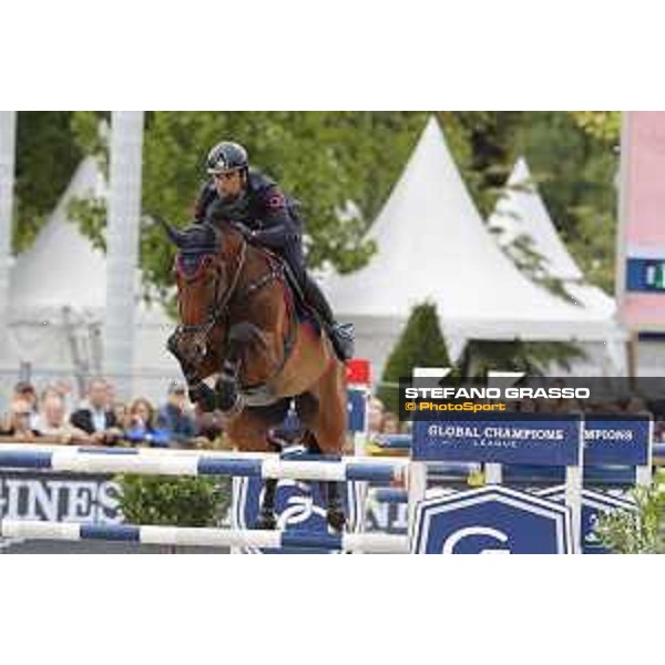 LGCT of Paris - Class 11 - Emilio Bicocchi on Sassicaia Ares - Paris , Champ de Mars - 1 July 2017 - ph.Stefano Grasso/LGCT