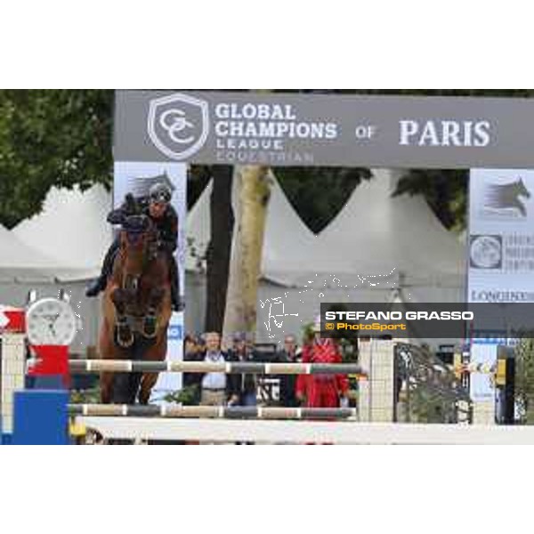 LGCT of Paris - Class 11 - Emilio Bicocchi on Sassicaia Ares - Paris , Champ de Mars - 1 July 2017 - ph.Stefano Grasso/LGCT