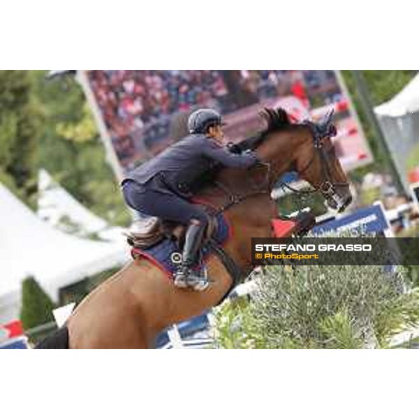 LGCT of Paris - Class 11 - Emilio Bicocchi on Sassicaia Ares - Paris , Champ de Mars - 1 July 2017 - ph.Stefano Grasso/LGCT