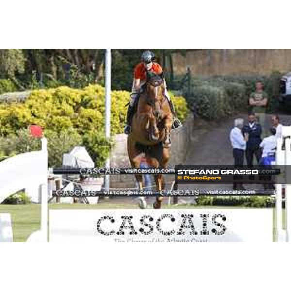 LGCT of Cascais - Warm up - Pilar Lucrecia Cordon on Cana van de Blom - Cascais, - 6 July 2017 - ph.Stefano Grasso/LGCT
