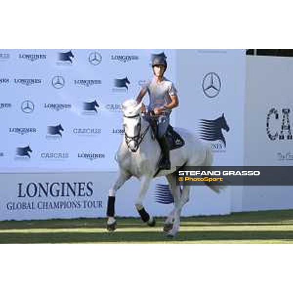 LGCT of Cascais - Warm up - Bertram Allen on Molly Malone V - Cascais, - 6 July 2017 - ph.Stefano Grasso/LGCT