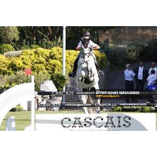 LGCT of Cascais - Warm up - Georgina Bloomberg on Caleno - Cascais, - 6 July 2017 - ph.Stefano Grasso/LGCT