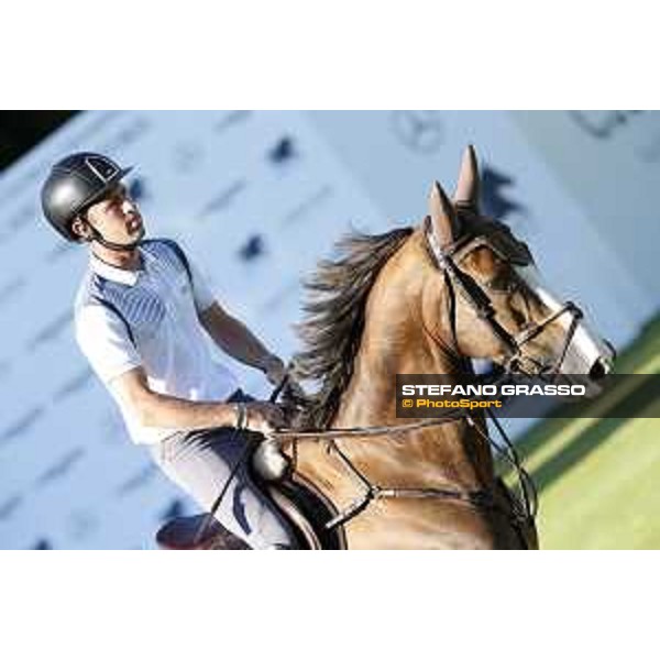 LGCT of Cascais - Warm up - Scott Brash on Hello Forever - Cascais, - 6 July 2017 - ph.Stefano Grasso/LGCT