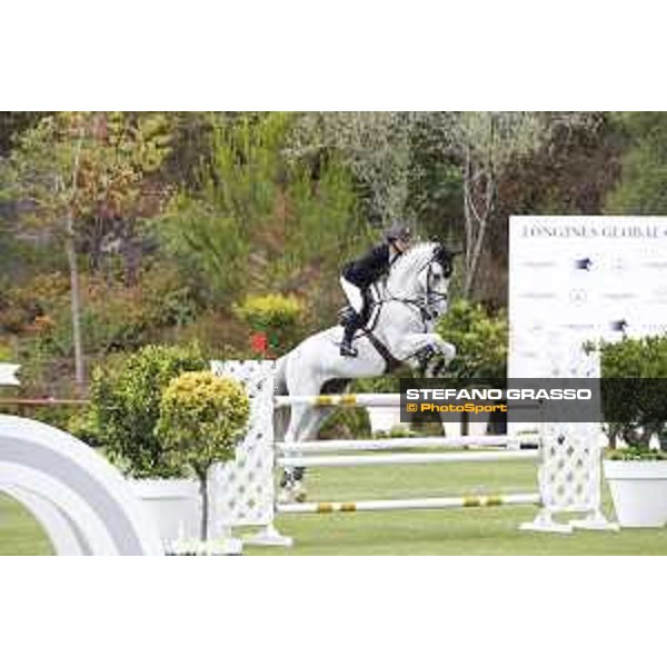 LGCT of Cascais - Class 1 - Georgina Bloomberg on Crown 5 - Cascais, - 7 July 2017 - ph.Stefano Grasso/LGCT