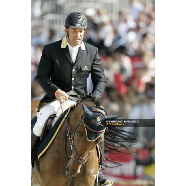 Marcus Fuchs on Loro Piana La Toya III during Gran Premio Roma - Loro Piana at 75.¡ Csio Piazza di Siena Rome, 27th may 2007 ph. Stefano Grasso