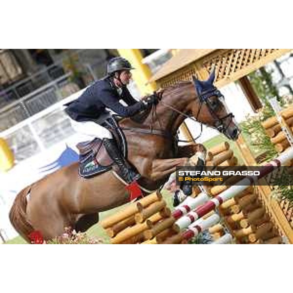 LGCT of Cascais - Class 1 - Ben Maher on Diva II - Cascais, - 7 July 2017 - ph.Stefano Grasso/LGCT