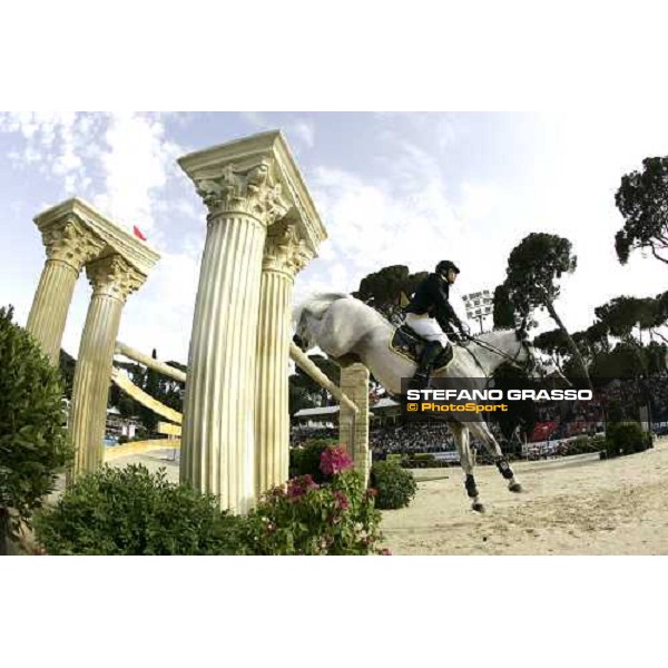 Jerry Smit on Loro Piana Nadir di San Patrignano during Gran Premio Roma - Loro Piana at 75.¡ Csio Piazza di Siena Rome, 27th may 2007 ph. Stefano Grasso