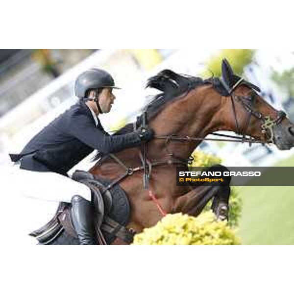 LGCT of Cascais - Class 1 - Mario Wilson Fernandes on Jasper van’t Gestelhof - Cascais, - 7 July 2017 - ph.Stefano Grasso/LGCT