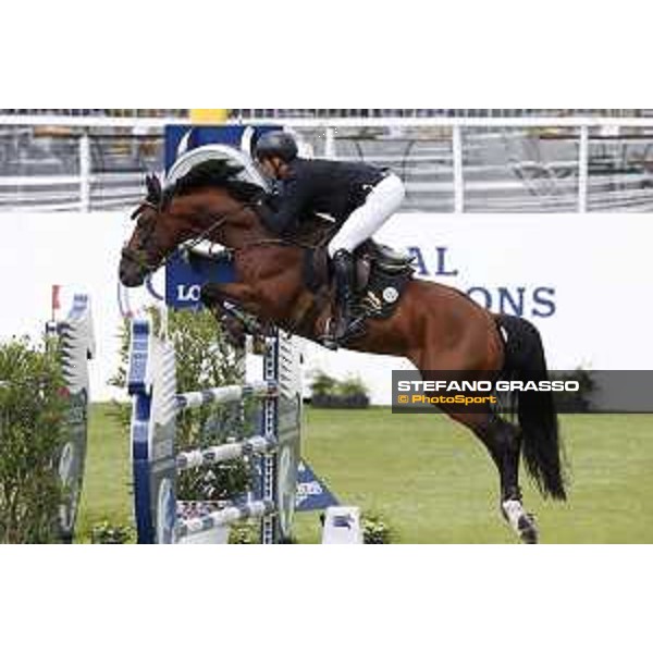 LGCT of Cascais - Class 1 - Mario Wilson Fernandes on Jasper van’t Gestelhof - Cascais, - 7 July 2017 - ph.Stefano Grasso/LGCT