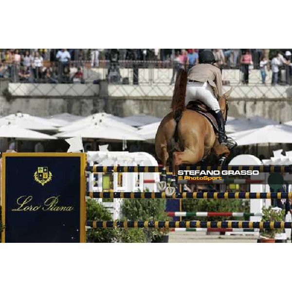 Piergiorgio Bucci on Da Zara Tableautin during Gran Premio Roma - Loro Piana at 75.¡ Csio Piazza di Siena Rome, 27th may 2007 ph. Stefano Grasso